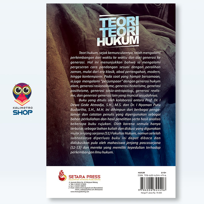 TEORI-TEORI HUKUM | Kalimetroshop
