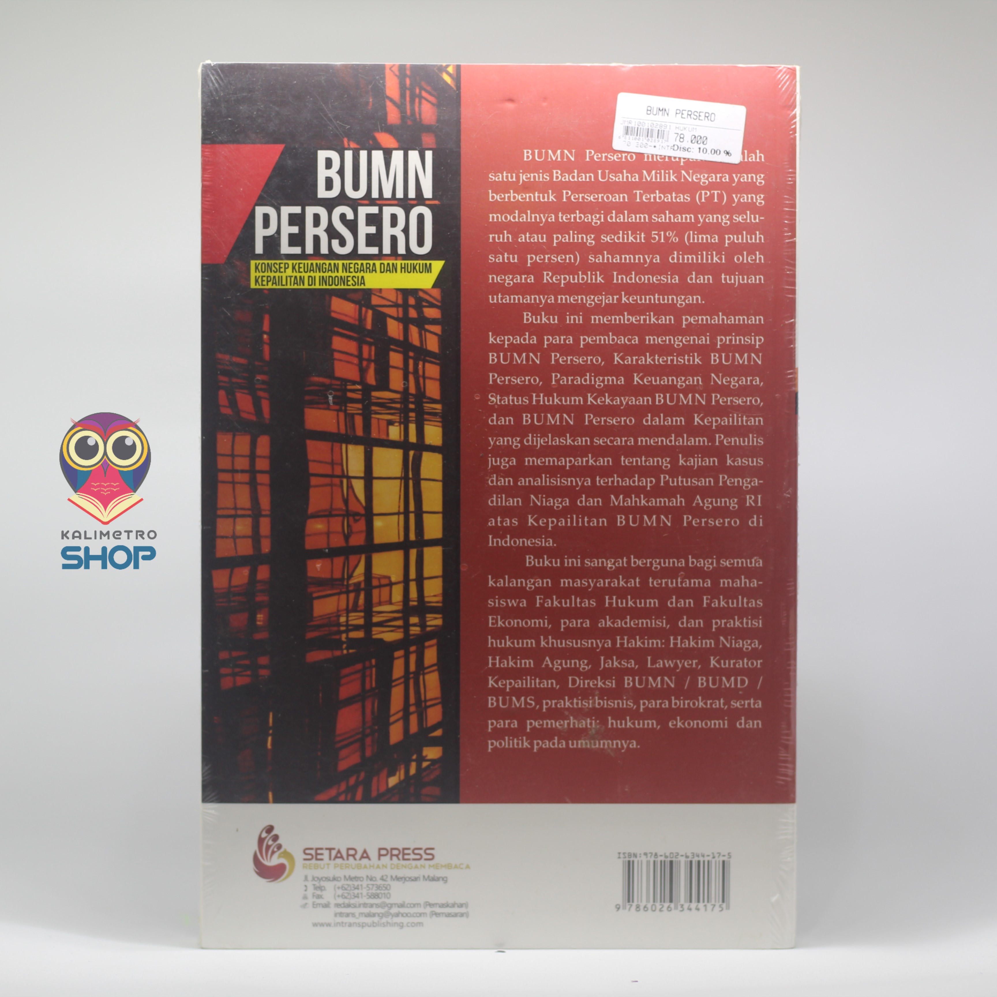 Buku Bumn Persero Kalimetroshop